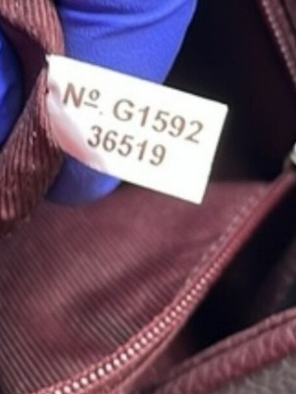Coach 36519 Patchwork Rogue Tote / Shoulder Bag - Purple Multi Suede & Leather - Picture 14 of 15